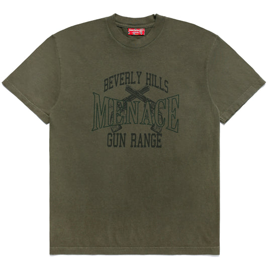 BEVERLY HILLS GUN RANGE T-SHIRT by MENACE