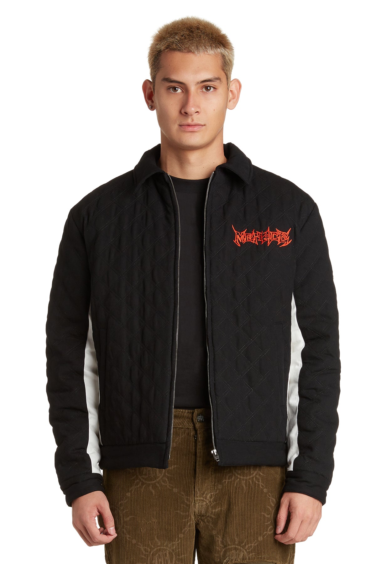 MENACE FOREVER QUILTED TWO-TONE WORK JACKET