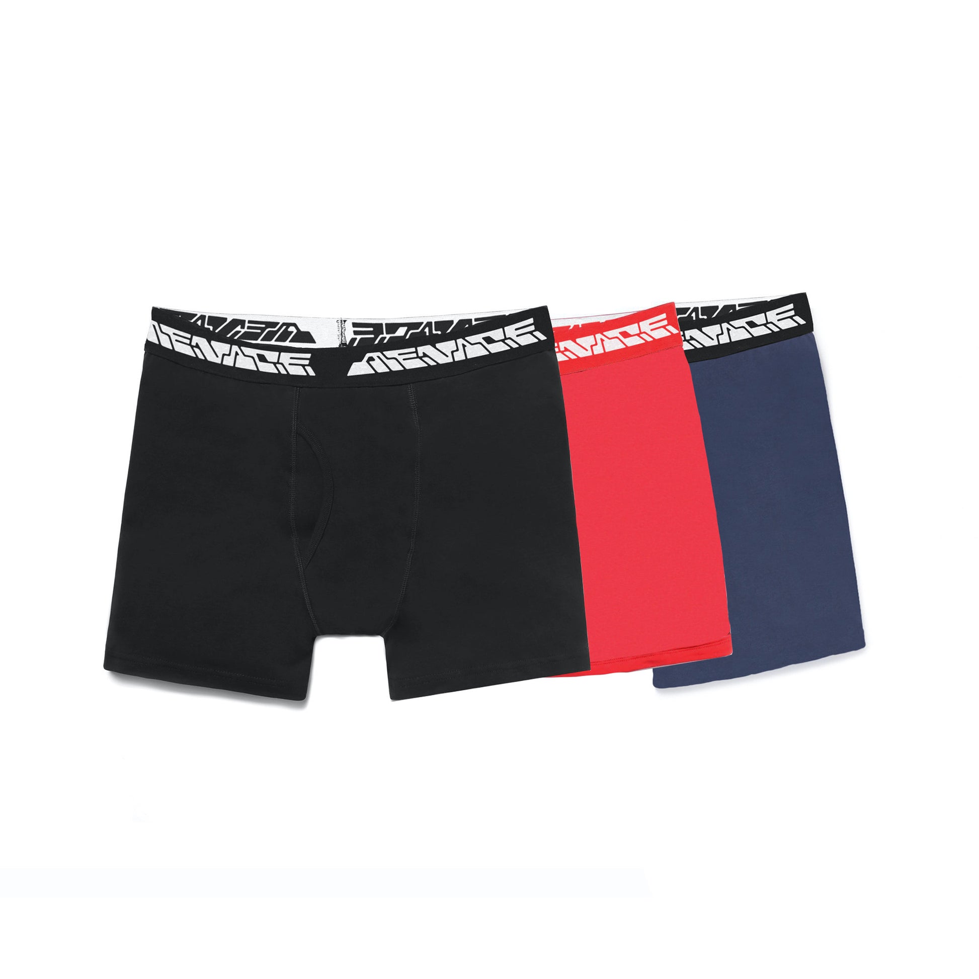 MENACE CORP LOGO BOXER BRIEFS (3 PACK) by MENACE